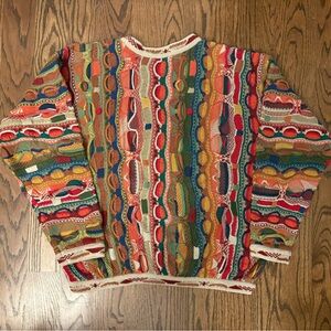 Multicolor Textured Sweater